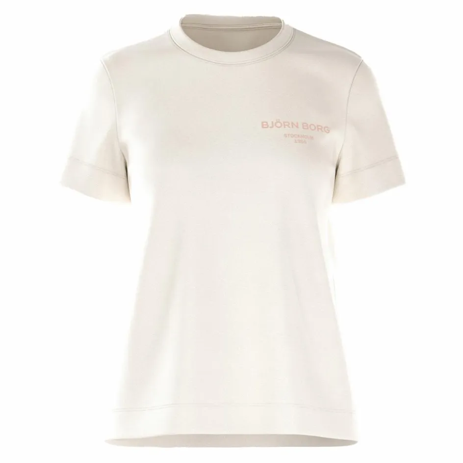 Björn Borg Borg Essential 1 shirt dames egret