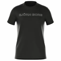 Online Björn Borg Borg Essential 3 shirt heren black beauty