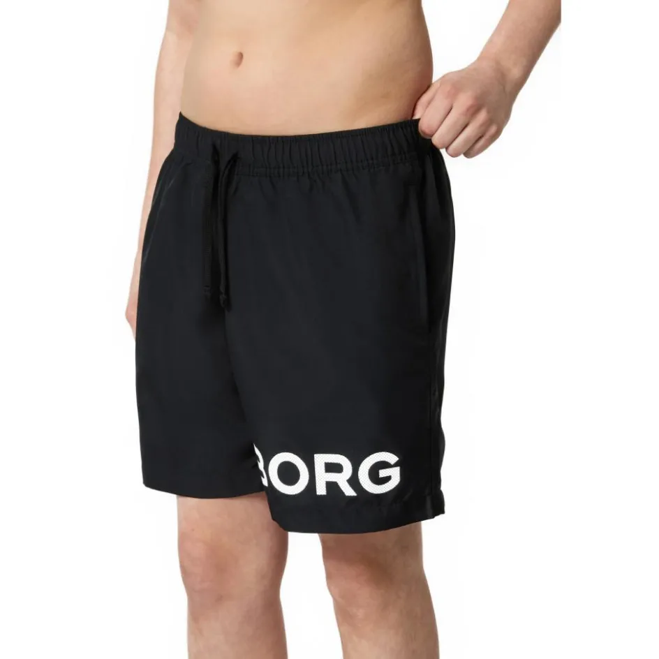 Clearance Björn Borg Borg zwembroek junior black beauty