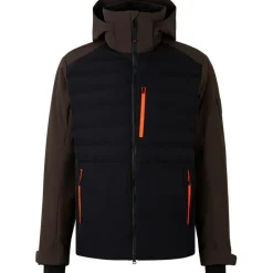 Bogner Fire+Ice  Ivo winterjas heren black chocolade