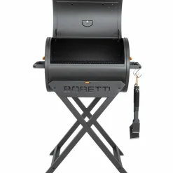 Boretti Fratello 2.0 houtskoolbarbecue black
