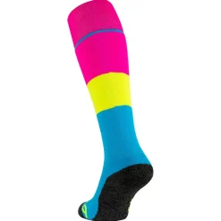 New Brabo Blocks hockeysokken neon colorblock
