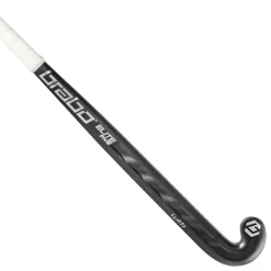 Discount Brabo Elite 5 Carbon WTB Extreme Low Bow hockeystick  black silver - 36,5 inch L