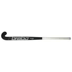 Discount Brabo Elite 5 Carbon WTB Extreme Low Bow hockeystick  black silver - 36,5 inch L