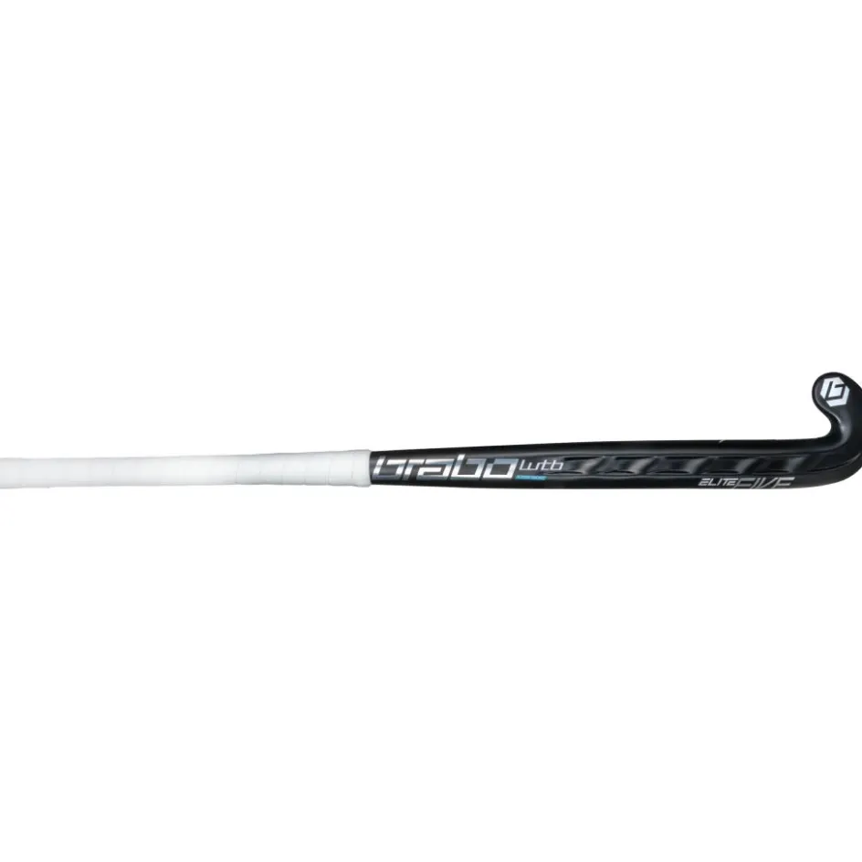 Brabo Elite 5 Carbon WTB Low Bow hockeystick black white