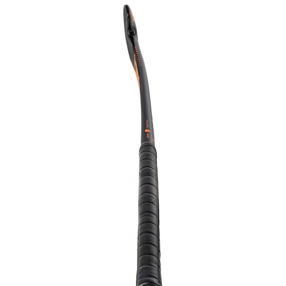 Outlet Brabo Elite 2 WTB Forged Carbon Classic Curve hockeystick black orange