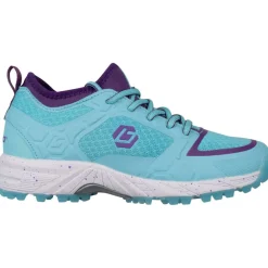 Online Brabo Elite hockeyschoenen junior mint purple