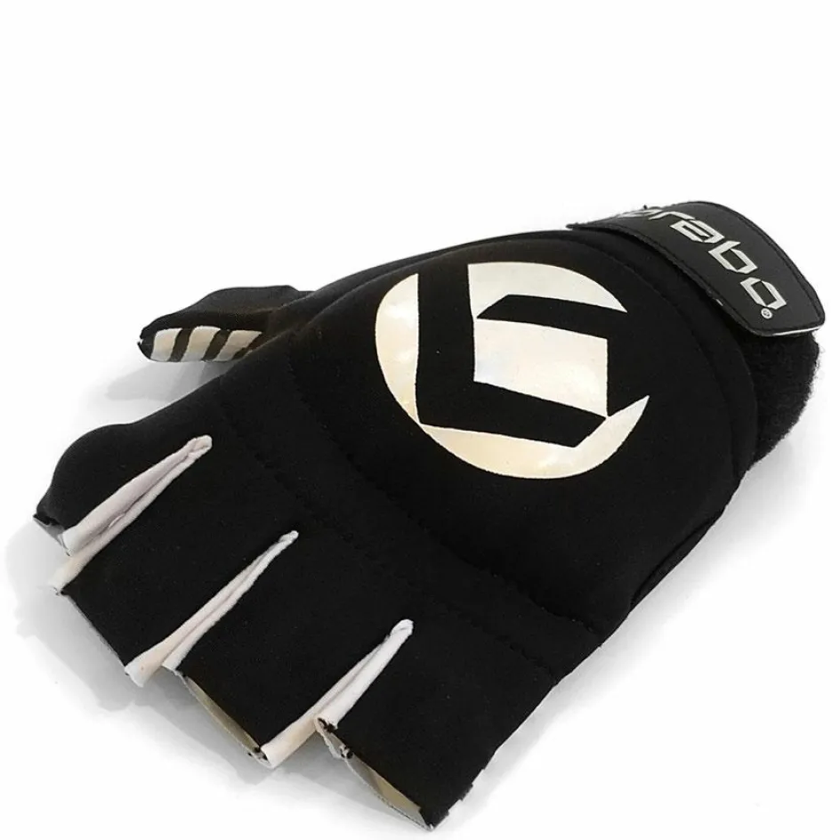 Brabo F5 Pro Glove hockeyhandschoen white - L