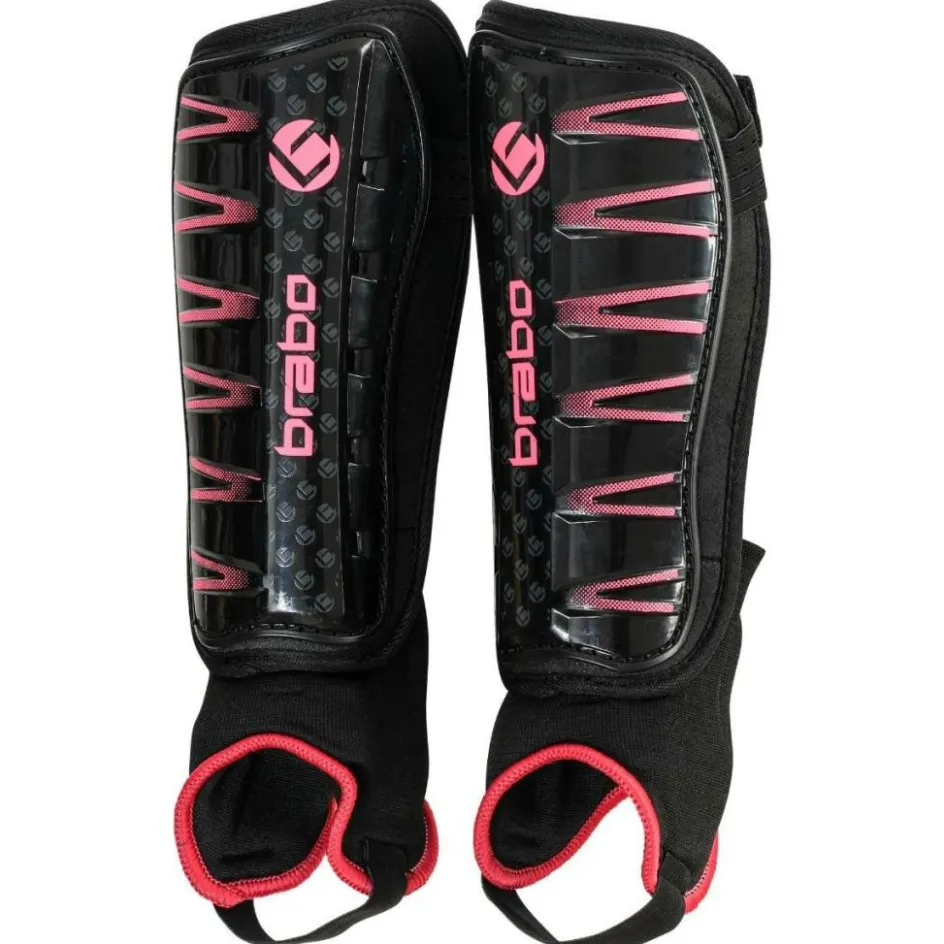 Online Brabo F4 scheenbeschermers black pink