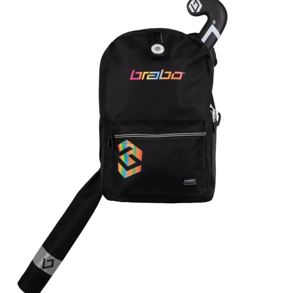 Brabo Force hockeytas junior black rainbow
