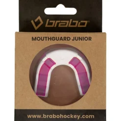 Brabo gebitsbeschermer junior trans pink white