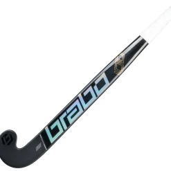 Best Brabo G-Force Traditional Carbon 100 Low Bow hockeystick junior black gold