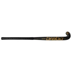Discount Brabo Goalie F1 Original L Regular Bow hockeystick black gold