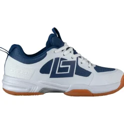 Hot Brabo Indoor Tribute hockeyschoenen junior navy white