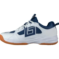Hot Brabo Indoor Tribute hockeyschoenen junior navy white
