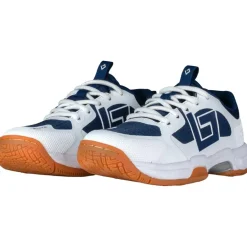 Hot Brabo Indoor Tribute hockeyschoenen junior navy white