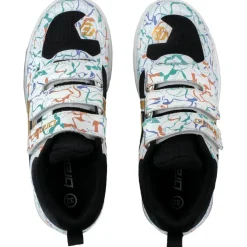 Brabo Indoor Velcro zaalhockeyschoenen junior marble black