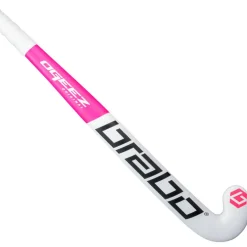 Hot Brabo O'GEEZ Original hockeystick junior pink white