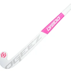 Hot Brabo O'GEEZ Original hockeystick junior pink white