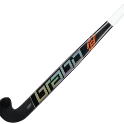Outlet Brabo Traditional Carbon 80 Extreme Low Bow hockeystick black orange
