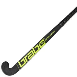 New Brabo Traditional Carbon 60 Classic Curve hockeystick black neon green