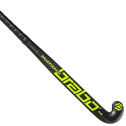 New Brabo Traditional Carbon 60 Classic Curve hockeystick black neon green