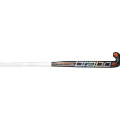 Outlet Brabo Traditional Carbon 80 Low Bow hockeystick black orange
