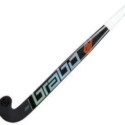 Outlet Brabo Traditional Carbon 80 Low Bow hockeystick black orange