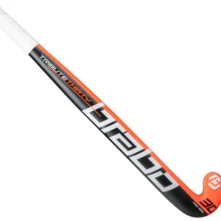 Sale Brabo Tribute 30 Pro Bow hockeystick black orange - 36,5 inch