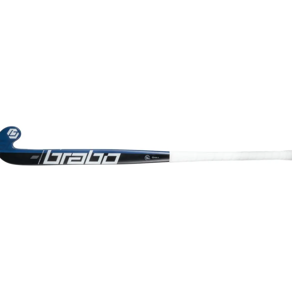 Hot Brabo Tribute 50 Pro Bow hockeystick black navy - 36,5 inch