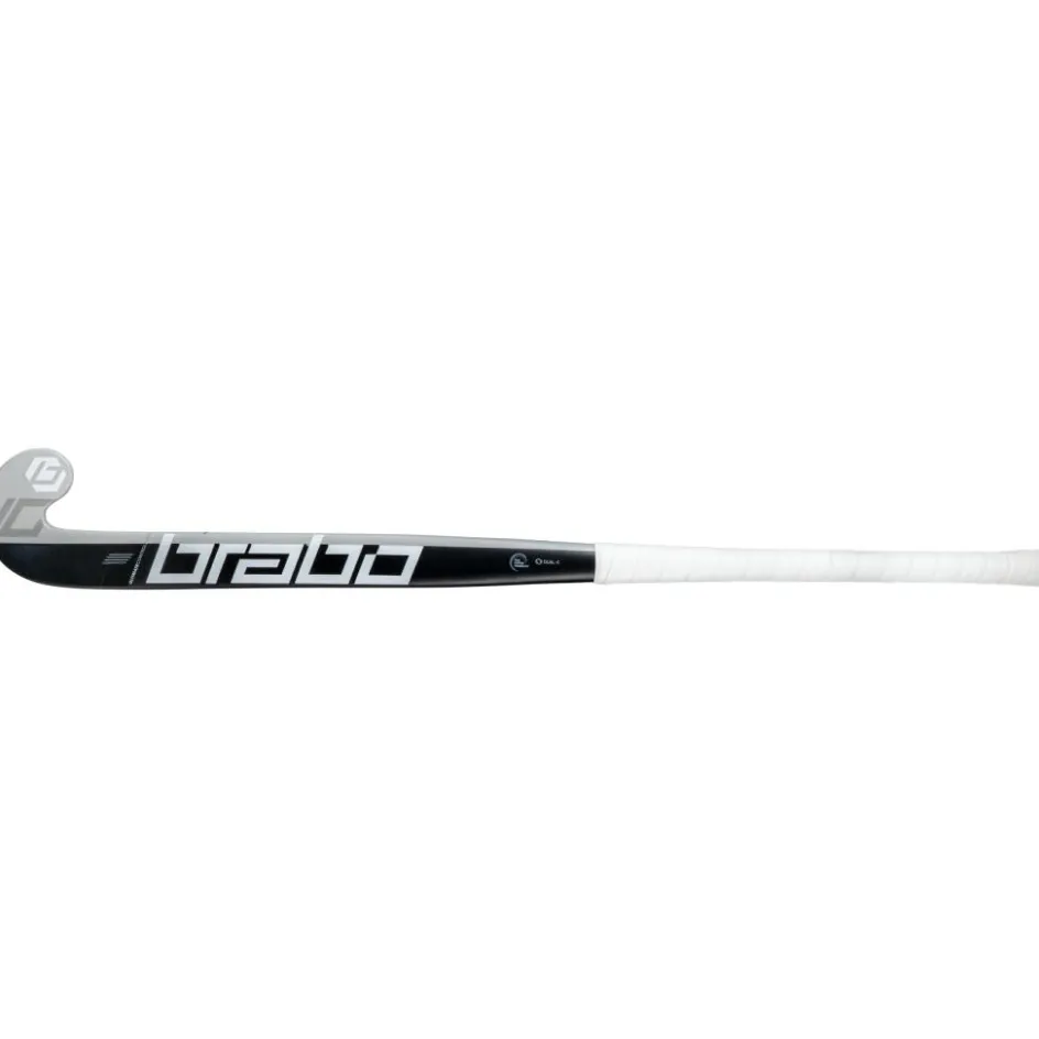 Hot Brabo Tribute 10 Pro Bow hockeystick black grey - 36,5 inch
