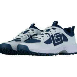 Brabo Tribute hockeyschoenen junior navy white inclusief slippers