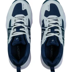 Brabo Tribute hockeyschoenen junior navy white inclusief slippers