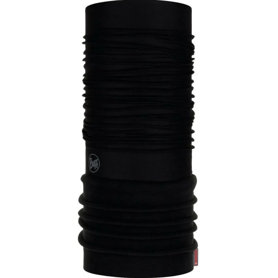 Buff Polar Fleece col solid black