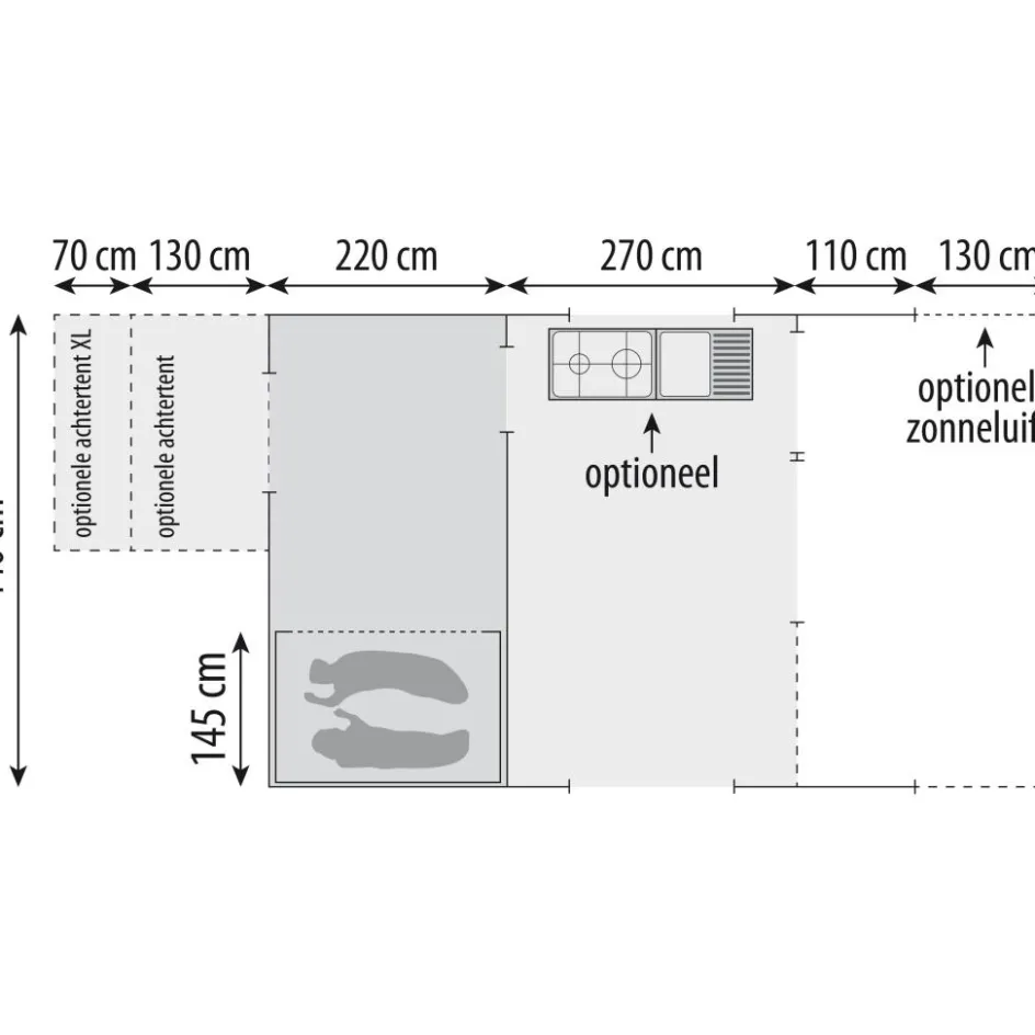 Cabanon Malawi 2.0 EPS Basic vouwwagen