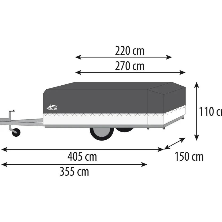 Cabanon Malawi 2.0 Royale EPS Deluxe vouwwagen