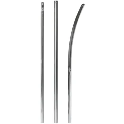 Campking Spanstok gebogen staal 22 / 19 mm 165 - 255 cm