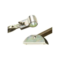 Discount Campking Stormstok met voet staal 22 / 19 mm 170 - 250 cm