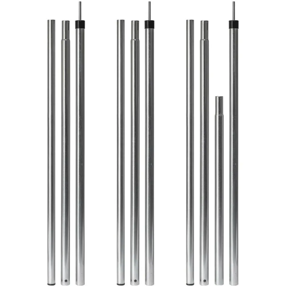 Clearance Campking Sunsation luifelstokkenset staal 22 / 19 mm