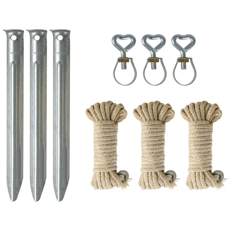 Clearance Campking Sunsation luifelstokkenset staal 22 / 19 mm