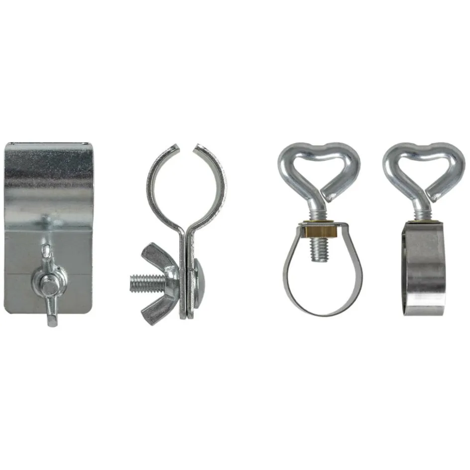 Campking Verandastang 3-delig staal 22 - 25 mm 170 - 340 cm