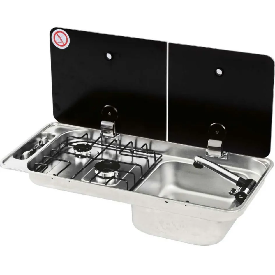 Can FL1401-P-W kook-spoelcombinatie rechts