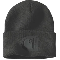 Carhartt Cuffed C Patch muts black