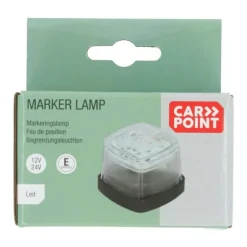 Carpoint LED 12-24V markeringslamp wit