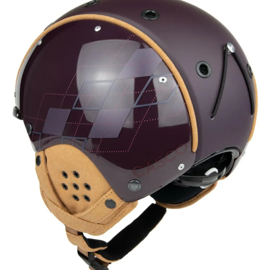 Discount Casco SP-3 skihelm academia merlot