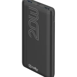 Online Celly PD20W 10.000 Mah powerbank zwart