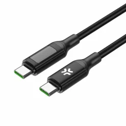 Celly USB-C oplaadkabel zwart 2 meter