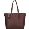 New Charm London  Birmingham 15,6 inch laptop schoudertas bordeaux