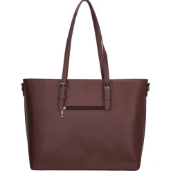 New Charm London  Birmingham 15,6 inch laptop schoudertas bordeaux