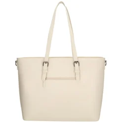 Best Charm London Birmingham 15,6 inch laptop schoudertas crème